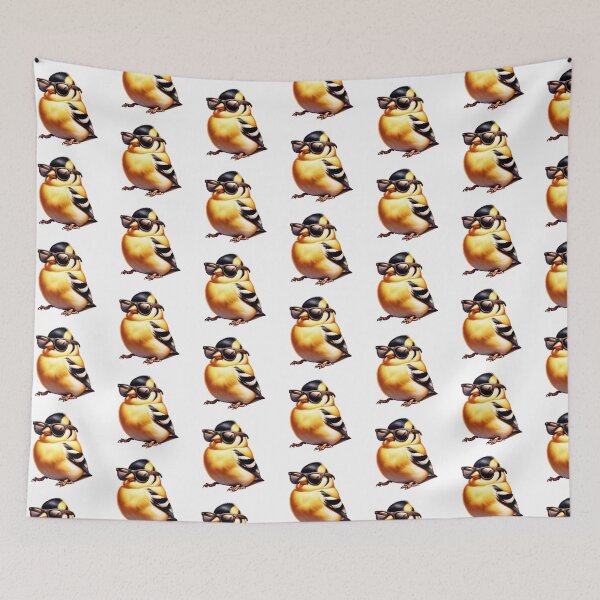 Item preview, American Goldfinch Wearing Sunglasses designed and sold by TheAnimalZ00.