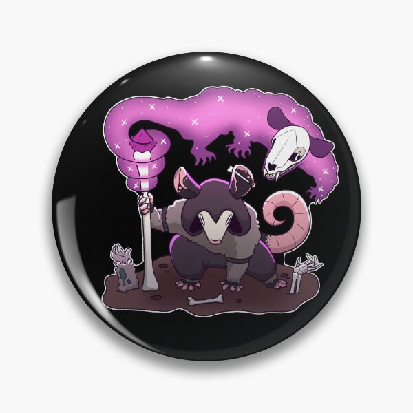 Item preview, Necromancer Opossum! designed and sold by ghostcashew.