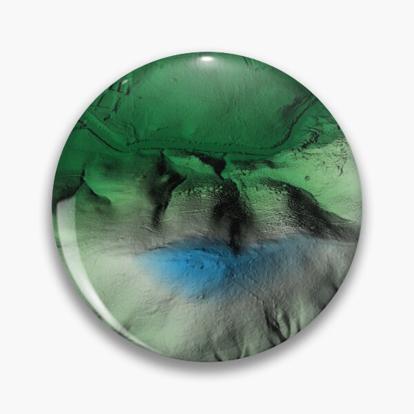 Item preview, Occoneechee State Natural Area Bare Earth with Color Ramp designed and sold by gistinker.
