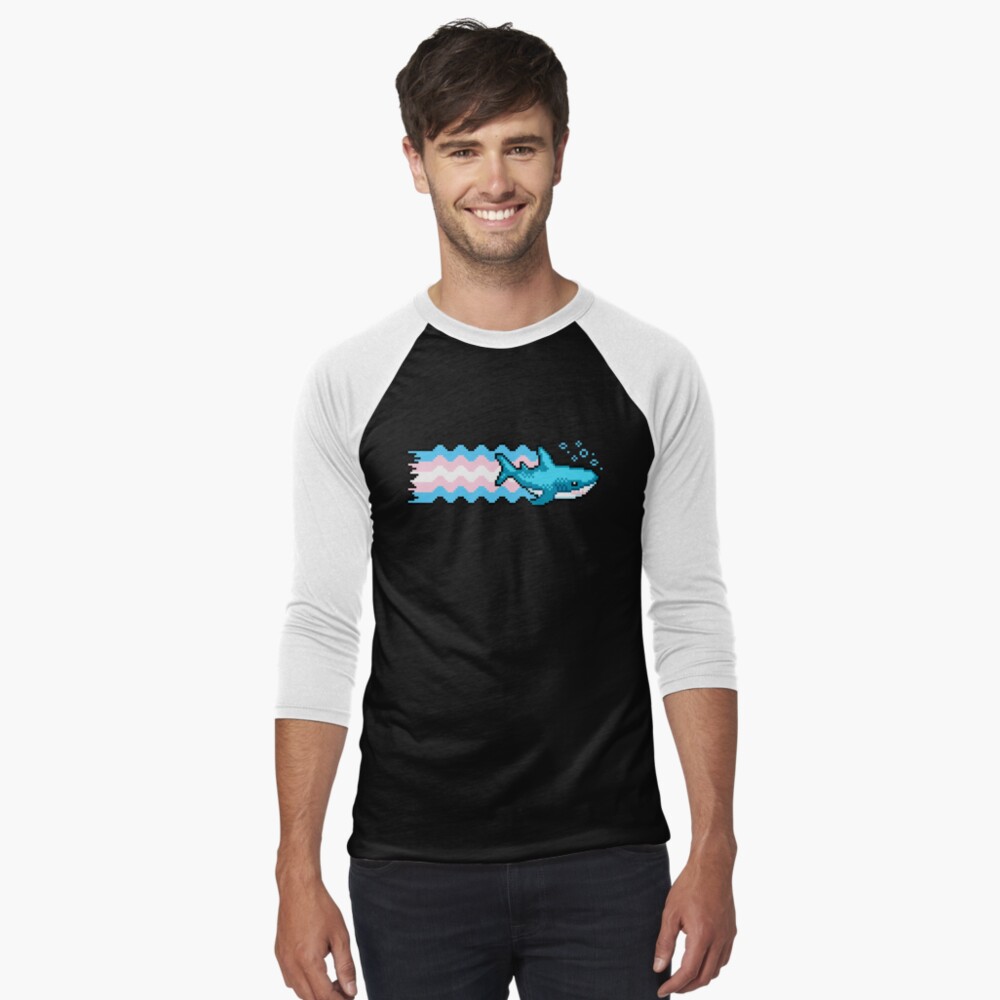 Item preview, Baseball ¾ Sleeve T-Shirt designed and sold by XE3EP-Pixel-Art.