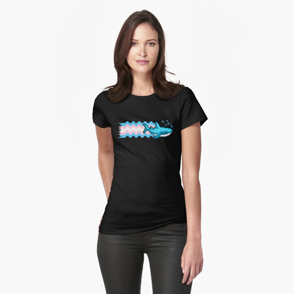 Item preview, Fitted T-Shirt designed and sold by XE3EP-Pixel-Art.