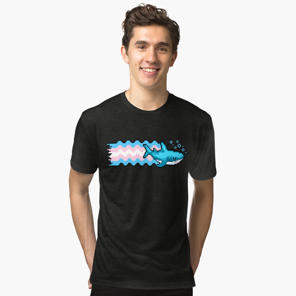 Item preview, Tri-blend T-Shirt designed and sold by XE3EP-Pixel-Art.