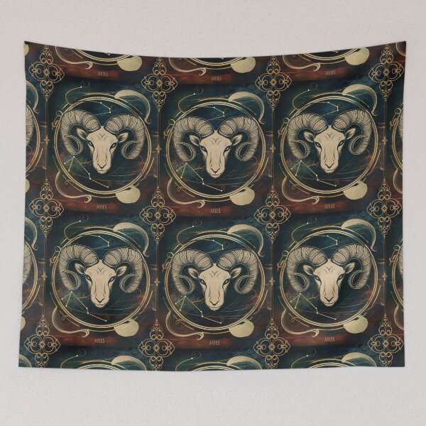 Item preview, Aries Astrology. Zodiac sign, Aries symbol designed and sold by ZodiacWonders.