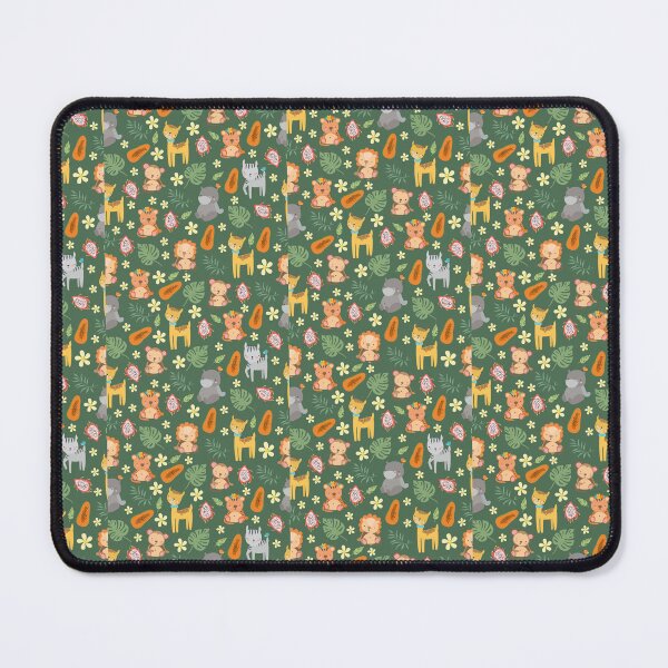 Item preview, "Safari Adventure: Pattern with Safari Animals" designed and sold by hjian8219.