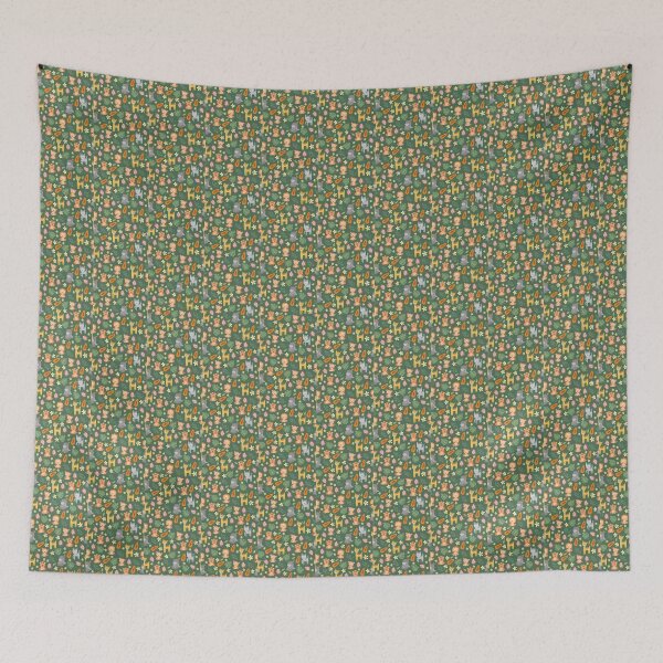 Item preview, "Safari Adventure: Pattern with Safari Animals" designed and sold by hjian8219.