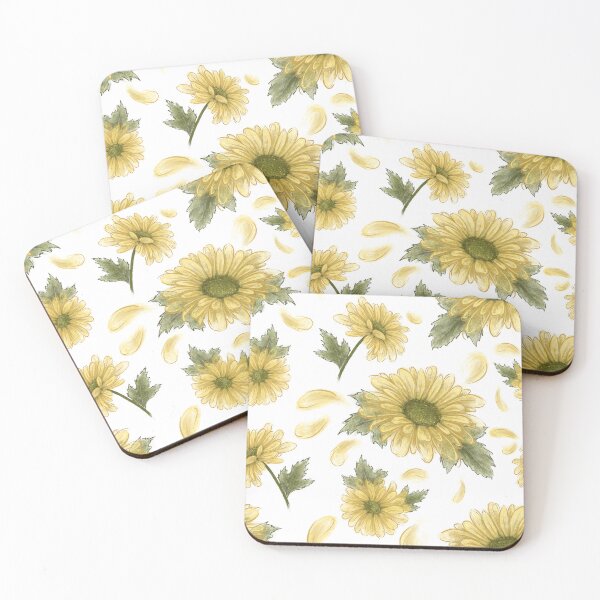 Item preview, Yellow chrysanthemums with petals designed and sold by ArtbySvetik.