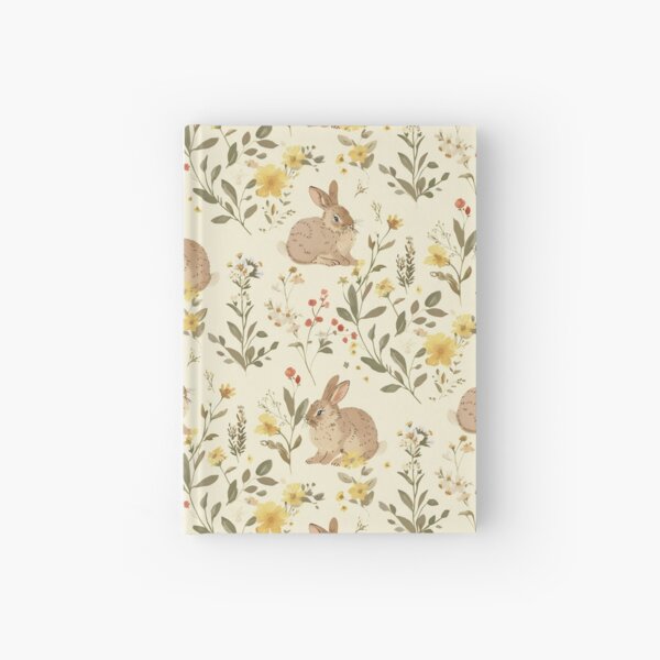 Item preview, Bunnies And Wildflowers Pattern designed and sold by Dafanren.