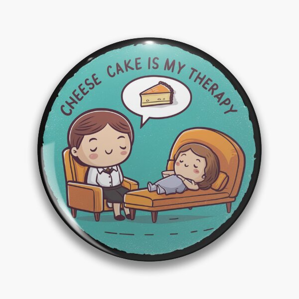 Item preview, Cheesecake Is My Therapy designed and sold by RB-Cheesecake.