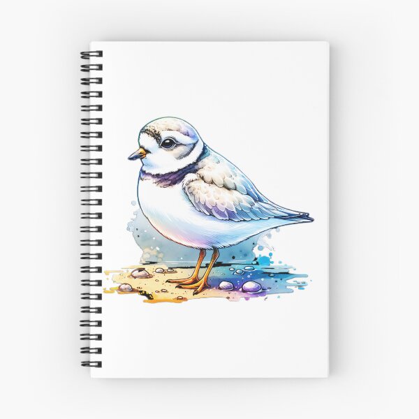 Item preview, Watercolor Piping Plover designed and sold by TheAnimalZ00.