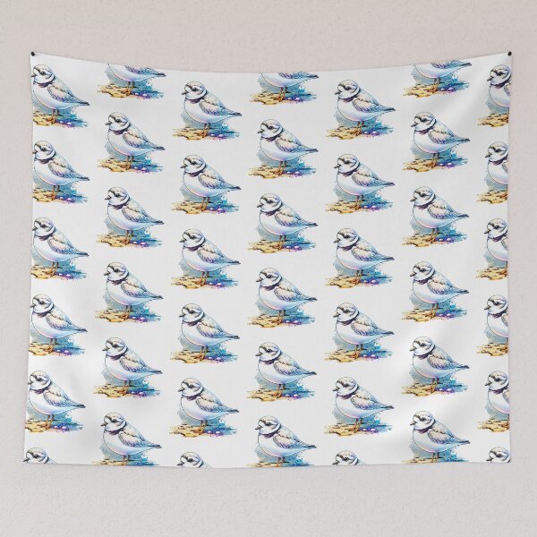Item preview, Watercolor Piping Plover designed and sold by TheAnimalZ00.