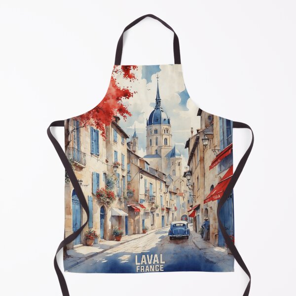 Item preview, Laval France Vintage Travel Tourism  designed and sold by TravelersGems.
