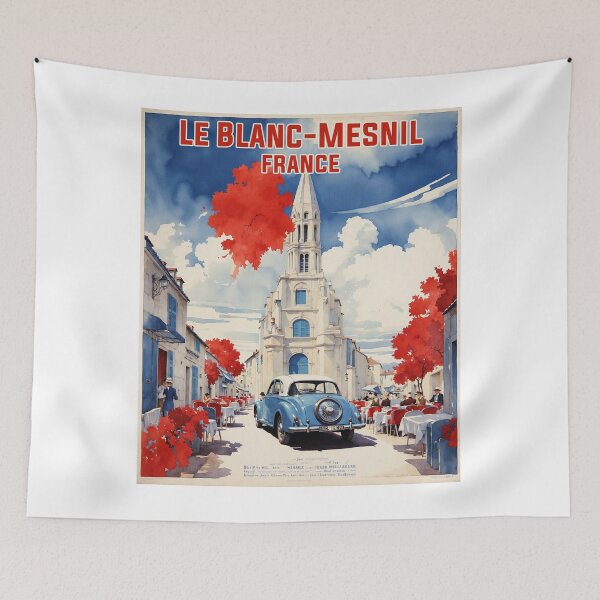Item preview, Le Blanc Mesnil France Vintage Travel Tourism  designed and sold by TravelersGems.