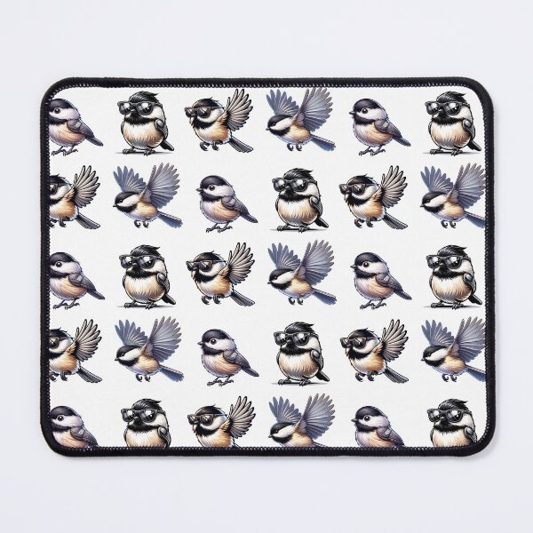 Item preview, Black Capped Chickadee Birds designed and sold by TheAnimalZ00.