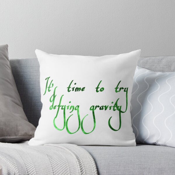 Item preview, It's Time to Try Defying Gravity designed and sold by telescopium.