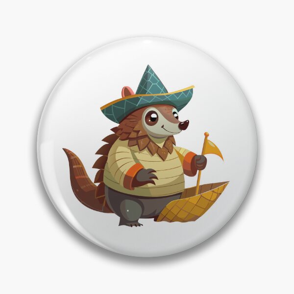 Item preview, Seafaring Adventures of a Chubby Pangolin designed and sold by omerfdln34.