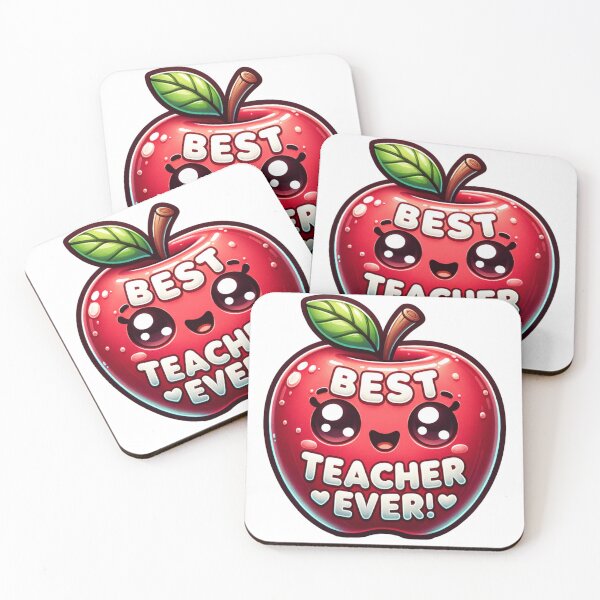 Item preview, Best Teacher Ever Apple designed and sold by That-Guys-Merch.