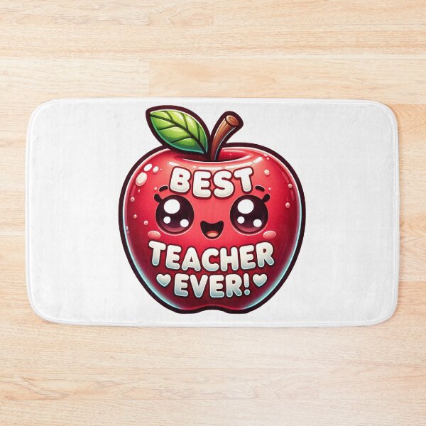 Item preview, Best Teacher Ever Apple designed and sold by That-Guys-Merch.