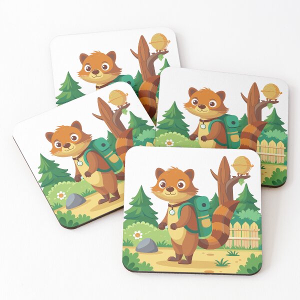 Item preview, Fluffy Mongoose's Backpack Adventure designed and sold by omerfdln34.