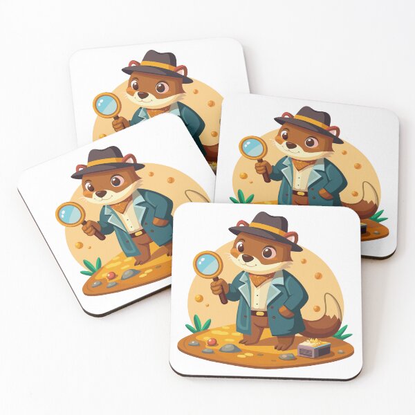 Item preview, Otter Detective's Magnified Mysteries designed and sold by omerfdln34.