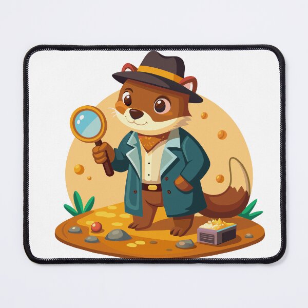 Item preview, Otter Detective's Magnified Mysteries designed and sold by omerfdln34.