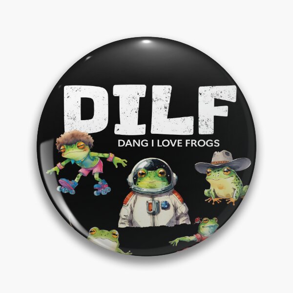 Artikelvorschau, DILF – Verdammt, ich liebe Frösche (im Dunkeln) entworfen und verkauft von ashleafjb.