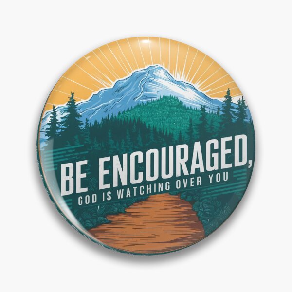 Item preview, Be Encouraged, God is Watching Over You designed and sold by Faithloveshop.