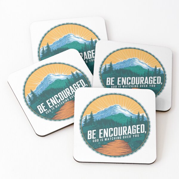Item preview, Be Encouraged, God is Watching Over You designed and sold by Faithloveshop.