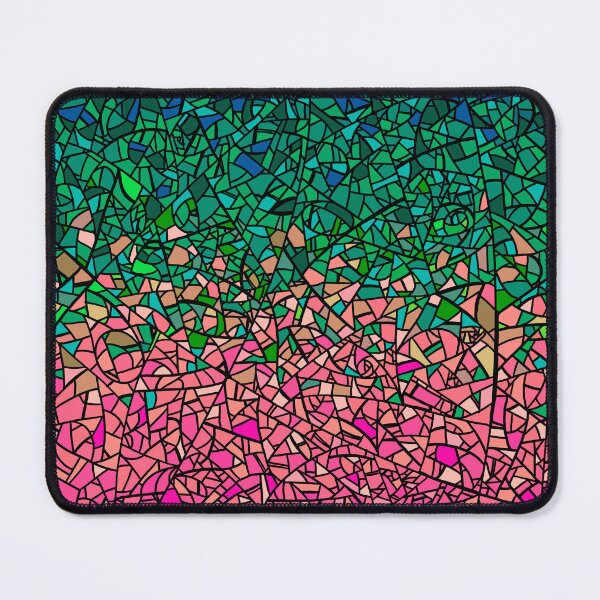 Item preview, Stained Glass (Pink and Green) designed and sold by fibbunny.