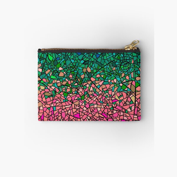 Item preview, Stained Glass (Pink and Green) designed and sold by fibbunny.
