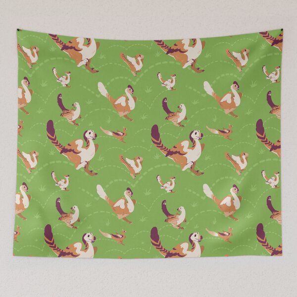 Item preview, Tangerine Raptor Hop designed and sold by Alstro-Arts.