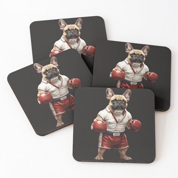 Item preview, French bulldog Boxing,Boxer Dog designed and sold by NiceStylee.