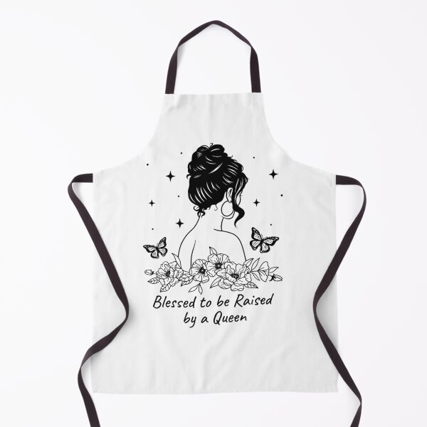 Item preview, BLESSED TO BE RAISED BY A QUEEN FLORAL MOM designed and sold by PRINYOS.
