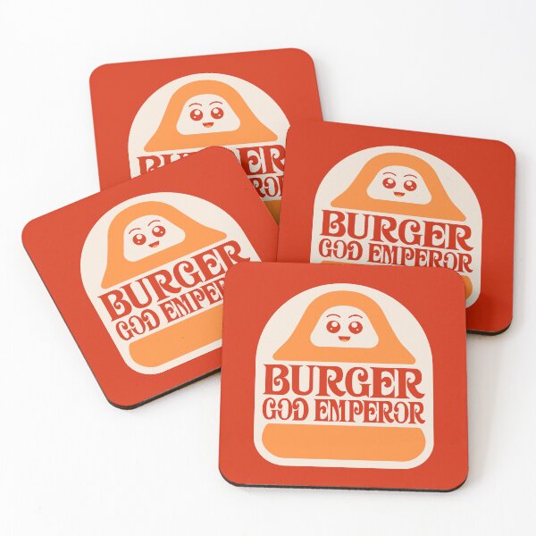 Item preview, Burger God Emperor designed and sold by Robert Lynch.