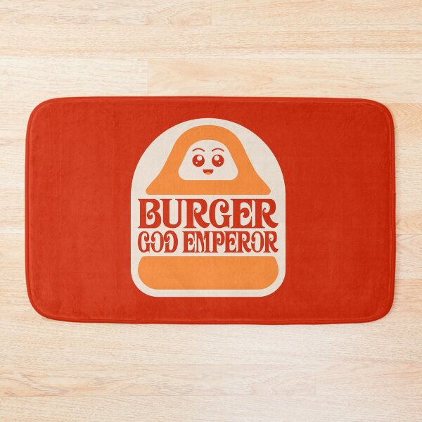Item preview, Burger God Emperor designed and sold by Robert Lynch.