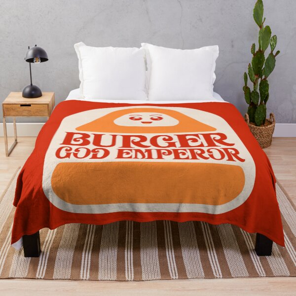 Item preview, Burger God Emperor designed and sold by Robert Lynch.