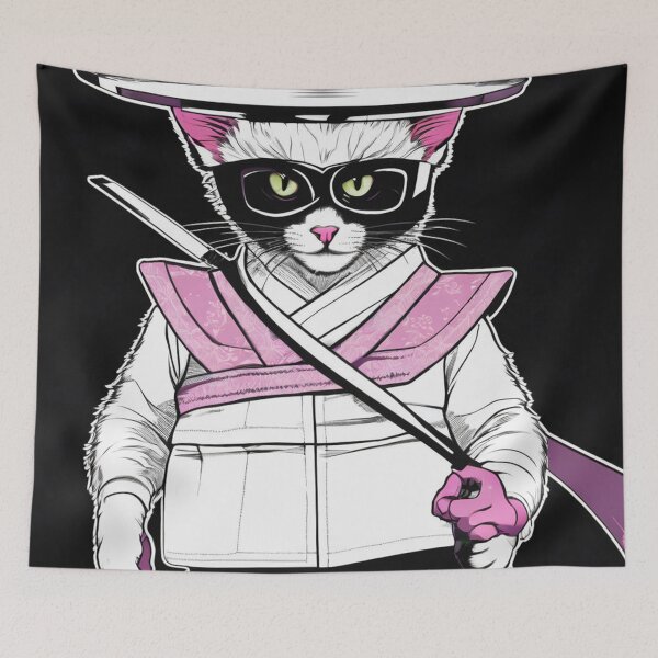 Item preview, ninja gato  designed and sold by glauco54.