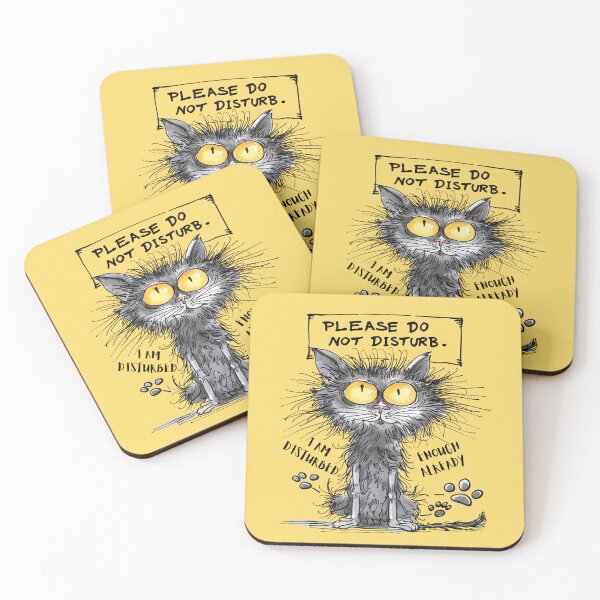 Item preview, Please Do Not Disturb I Am Disturbed Enough Already designed and sold by Sketch-Shack.