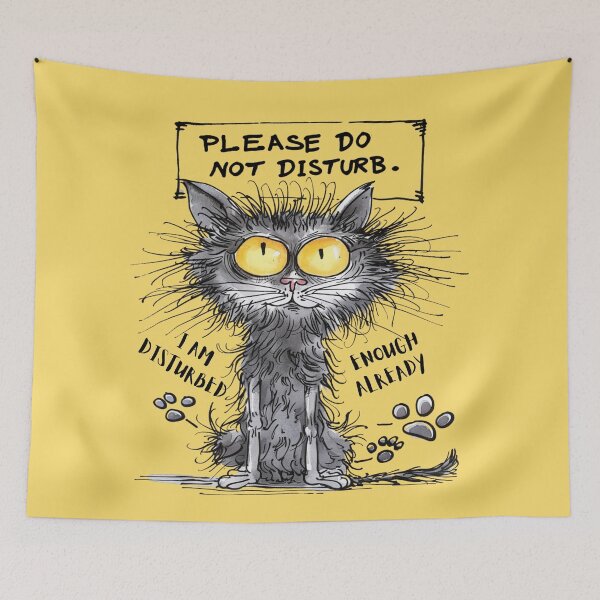 Item preview, Please Do Not Disturb I Am Disturbed Enough Already designed and sold by Sketch-Shack.