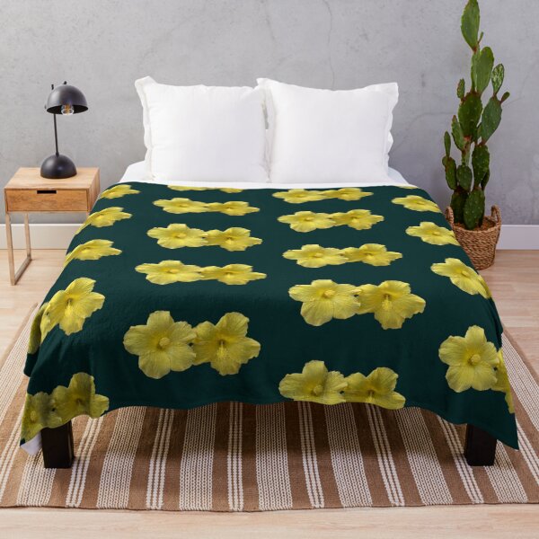 Item preview, Twin Yellow Hibiscus Flowers designed and sold by Amanda1775.
