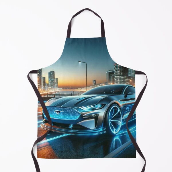 Item preview, Futuristic Cityscape Mustang Design designed and sold by CultDigHoriz.