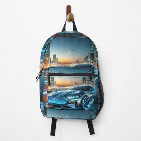 Item preview, Futuristic Cityscape Mustang Design designed and sold by CultDigHoriz.