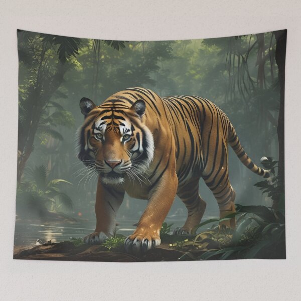Item preview, Tiger Hunting designed and sold by pUNKnown.