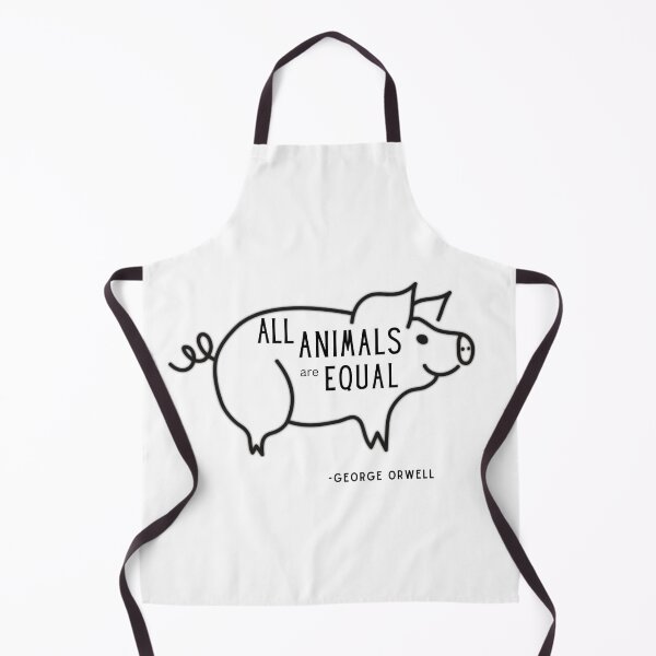 Item preview, All Animals are equal quote by George Orwell designed and sold by Rsagur12.