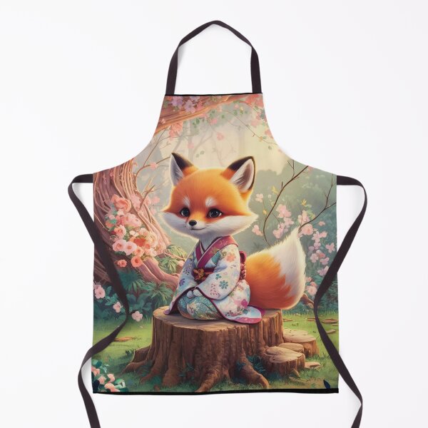 Item preview, Fox Portrait. woodland fox, fantasy fox, fox character designed and sold by FoxVibes.