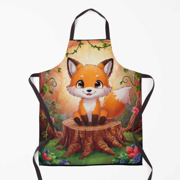 Artikelvorschau, Fuchs-Porträt. Waldfuchs, Fantasiefuchs, glücklicher Fuchs entworfen und verkauft von FoxVibes.