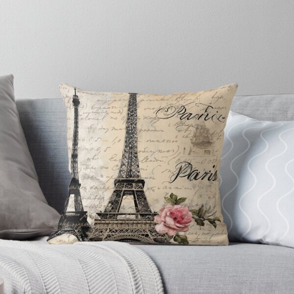 Item preview, Country Style Shabby Chic Travel French Paris Eiffel Tower designed and sold by LEILA ART SPACE.