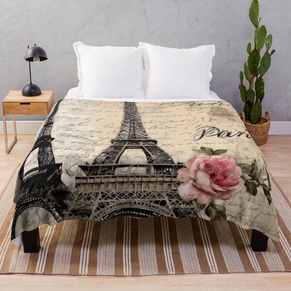 Item preview, Country Style Shabby Chic Travel French Paris Eiffel Tower designed and sold by LEILA ART SPACE.