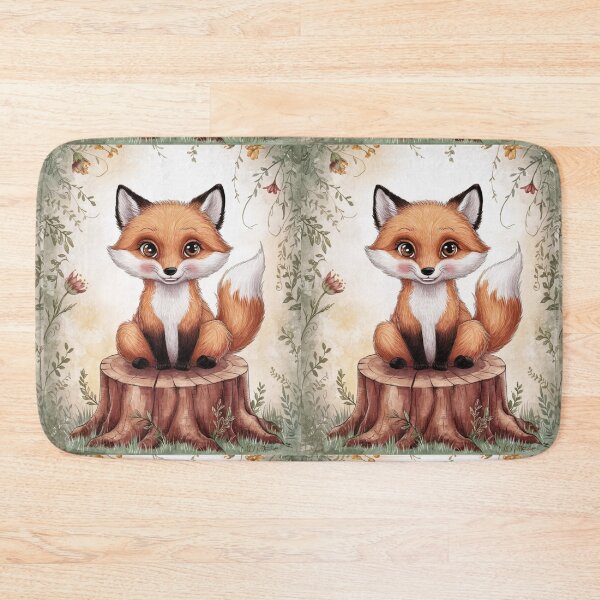 Artikelvorschau, Fuchs-Porträt. Waldfuchs, Fantasiefuchs, glücklicher Fuchs entworfen und verkauft von FoxVibes.