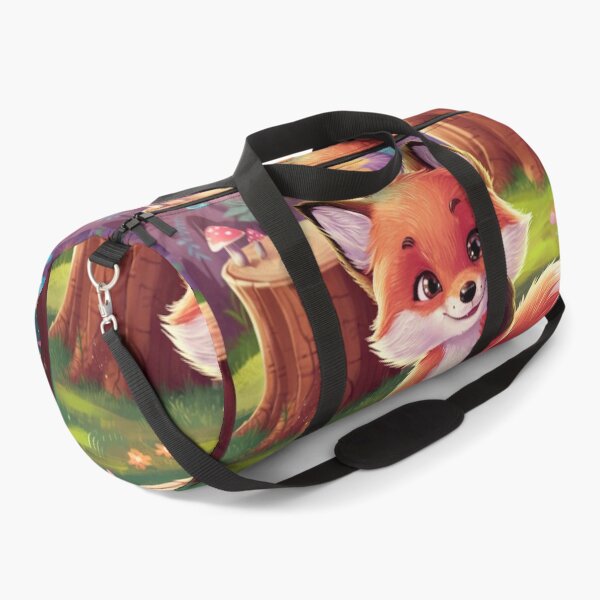 Item preview, Fox Portrait. woodland fox, fantasy fox, happy fox designed and sold by FoxVibes.