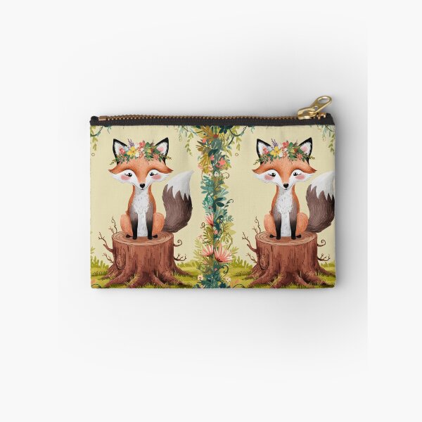 Artikelvorschau, Fuchs-Porträt. Waldfuchs, Fantasiefuchs, glücklicher Fuchs entworfen und verkauft von FoxVibes.